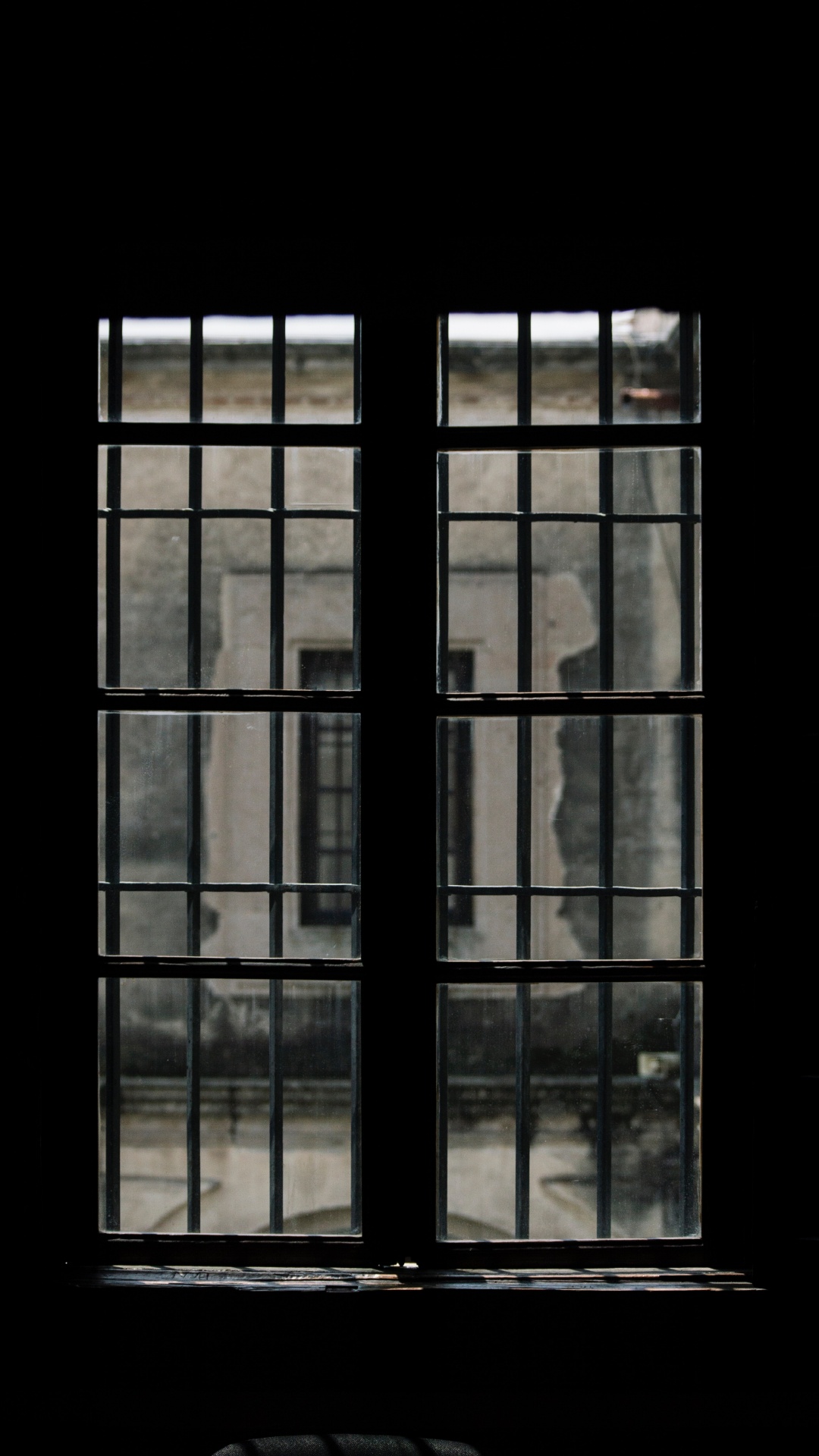 Download 1080x1920 Wallpaper Black Metal Framed Glass Window Black Metal Framed Glass Window. Wallpaper in 1080x1920 Resolution