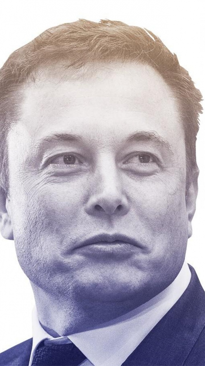 Elon Musk, Face, Head, Chin, Forehead. Wallpaper in 720x1280 Resolution