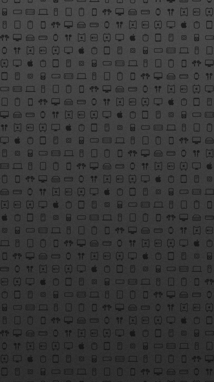 Manzana, San Francisco, Ios, Gris, Patrón. Wallpaper in 750x1334 Resolution