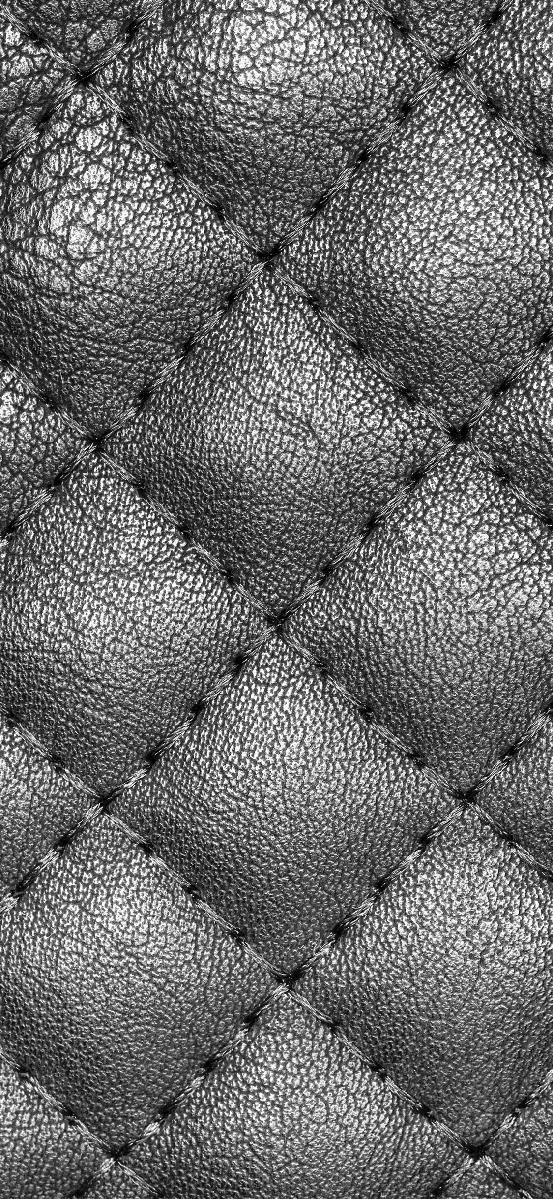 Grey and Black Knit Textile. Wallpaper in 1125x2436 Resolution