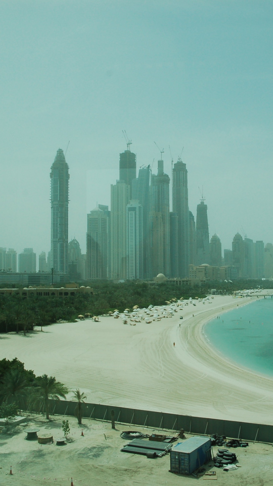 大海, 城市, 天际线, 海岸, 岸边 壁纸 1080x1920 允许