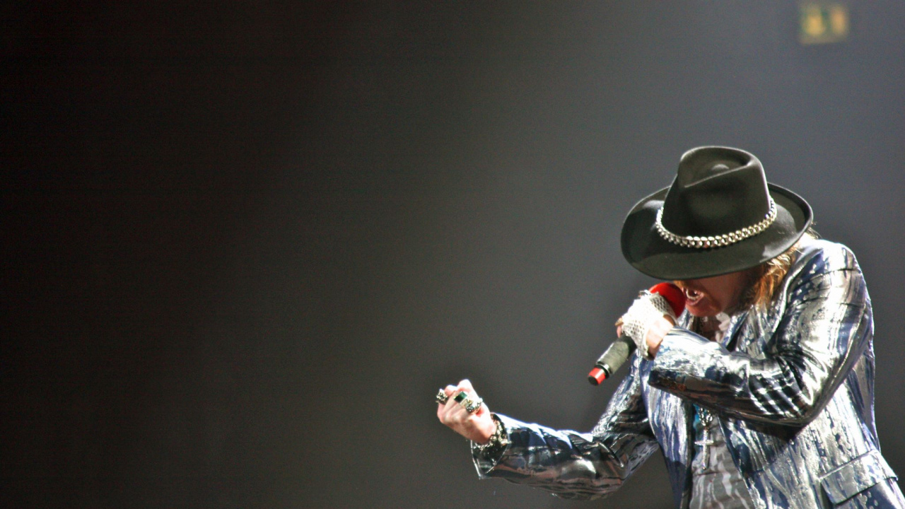 Guns N Roses, Appetite for Destruction, Performance, Performing Arts, Paradise City. Wallpaper in 1280x720 Resolution