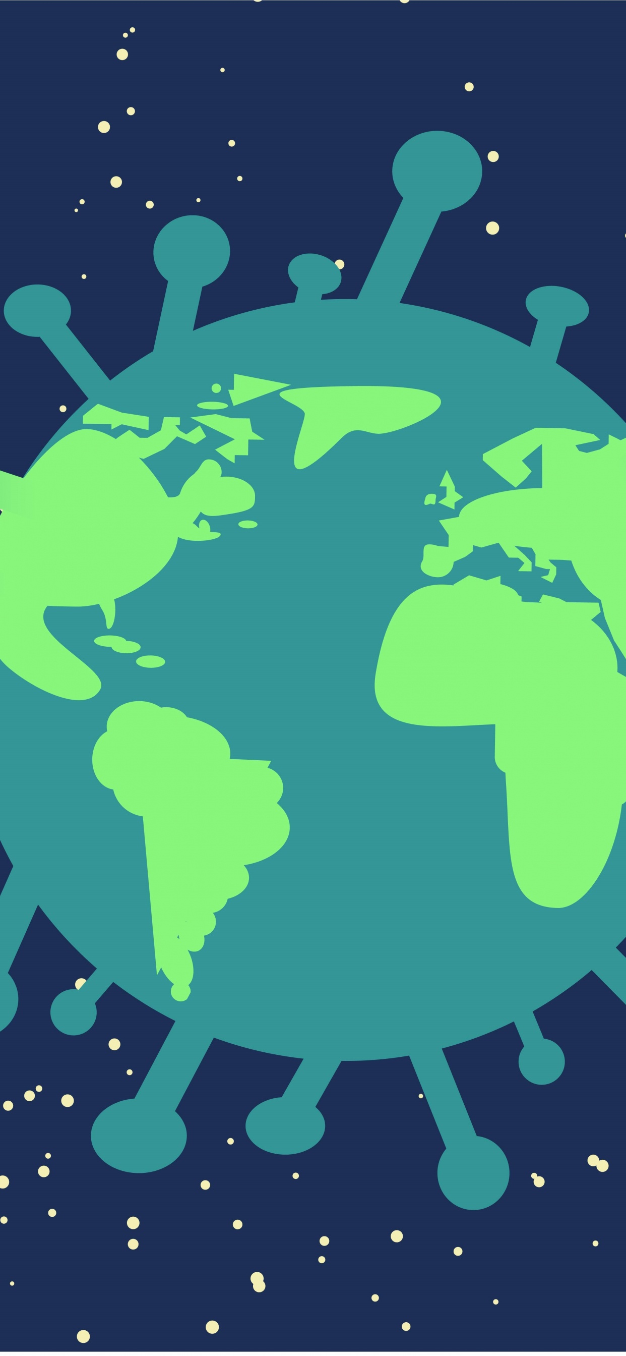 Virus, Coronavirus, COVID-19, Pandemic, Infection. Wallpaper in 1242x2688 Resolution