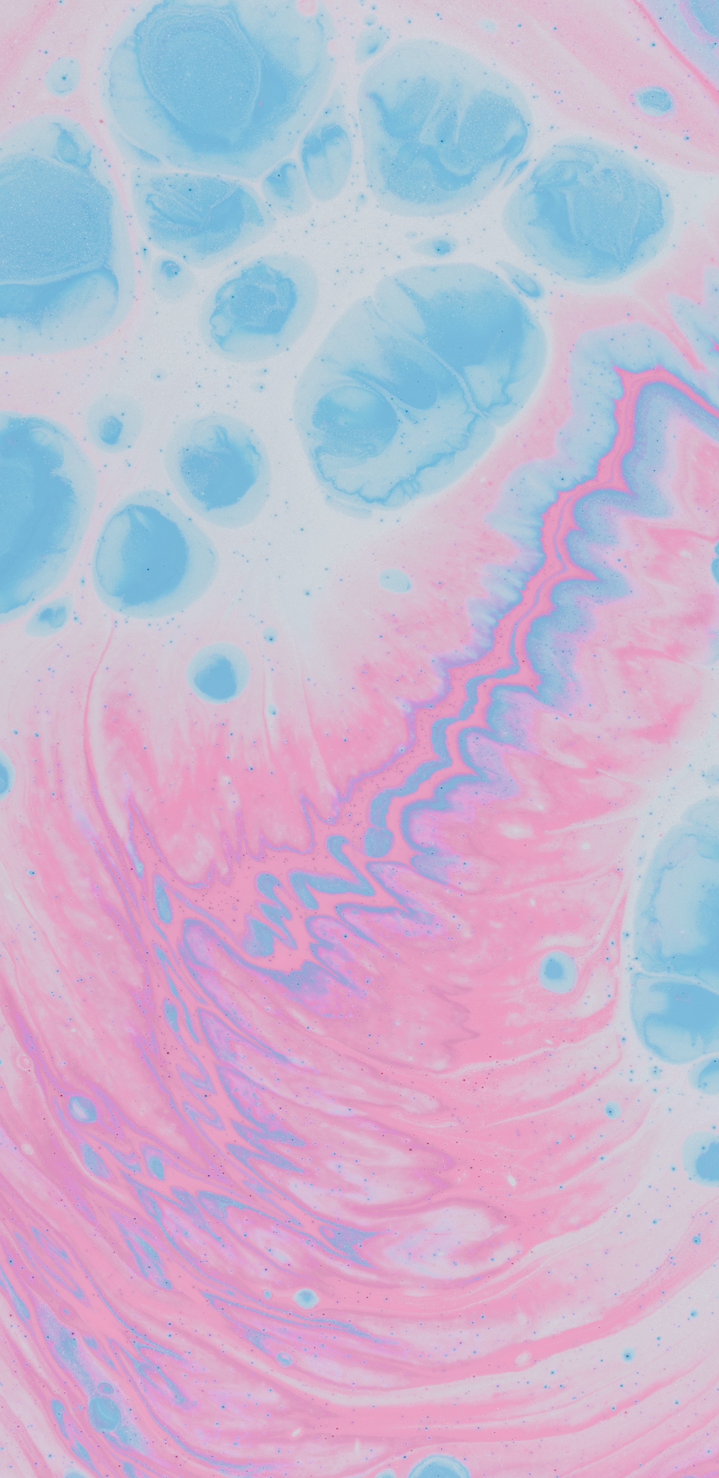 Red and Blue Abstract Painting. Wallpaper in 1440x2960 Resolution