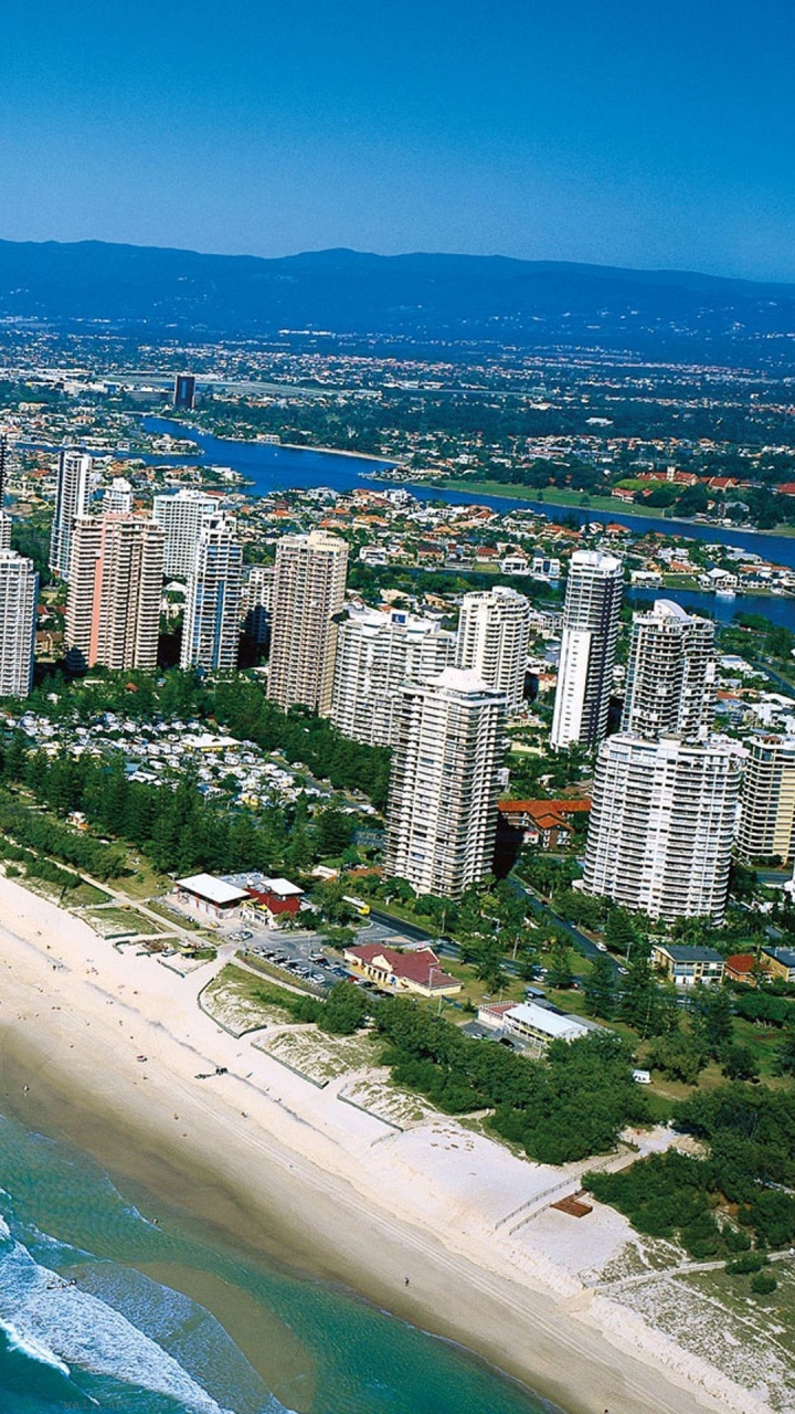 海岸, 城市, 鸟瞰图, 一天, 悉尼 壁纸 720x1280 允许