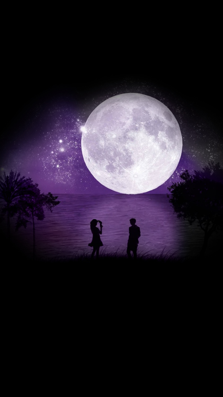 Moon, Atmosphere, World, Plant, Nature. Wallpaper in 720x1280 Resolution
