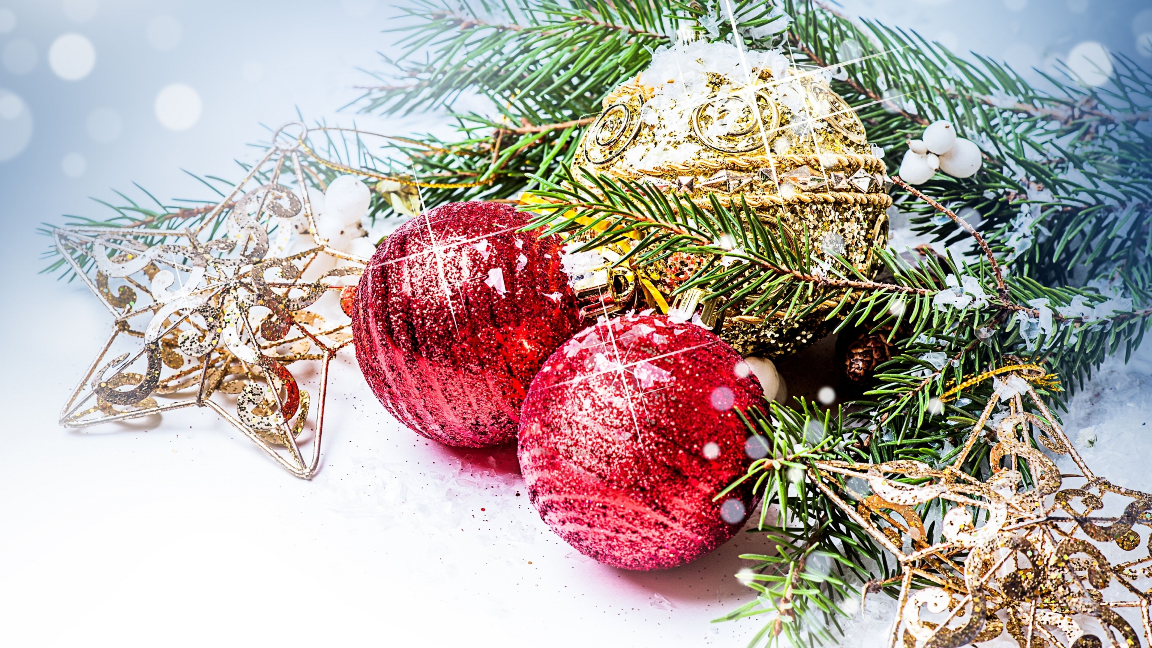 Christmas Ornament, Christmas Day, New Year, Christmas Tree, Christmas Decoration. Wallpaper in 3840x2160 Resolution