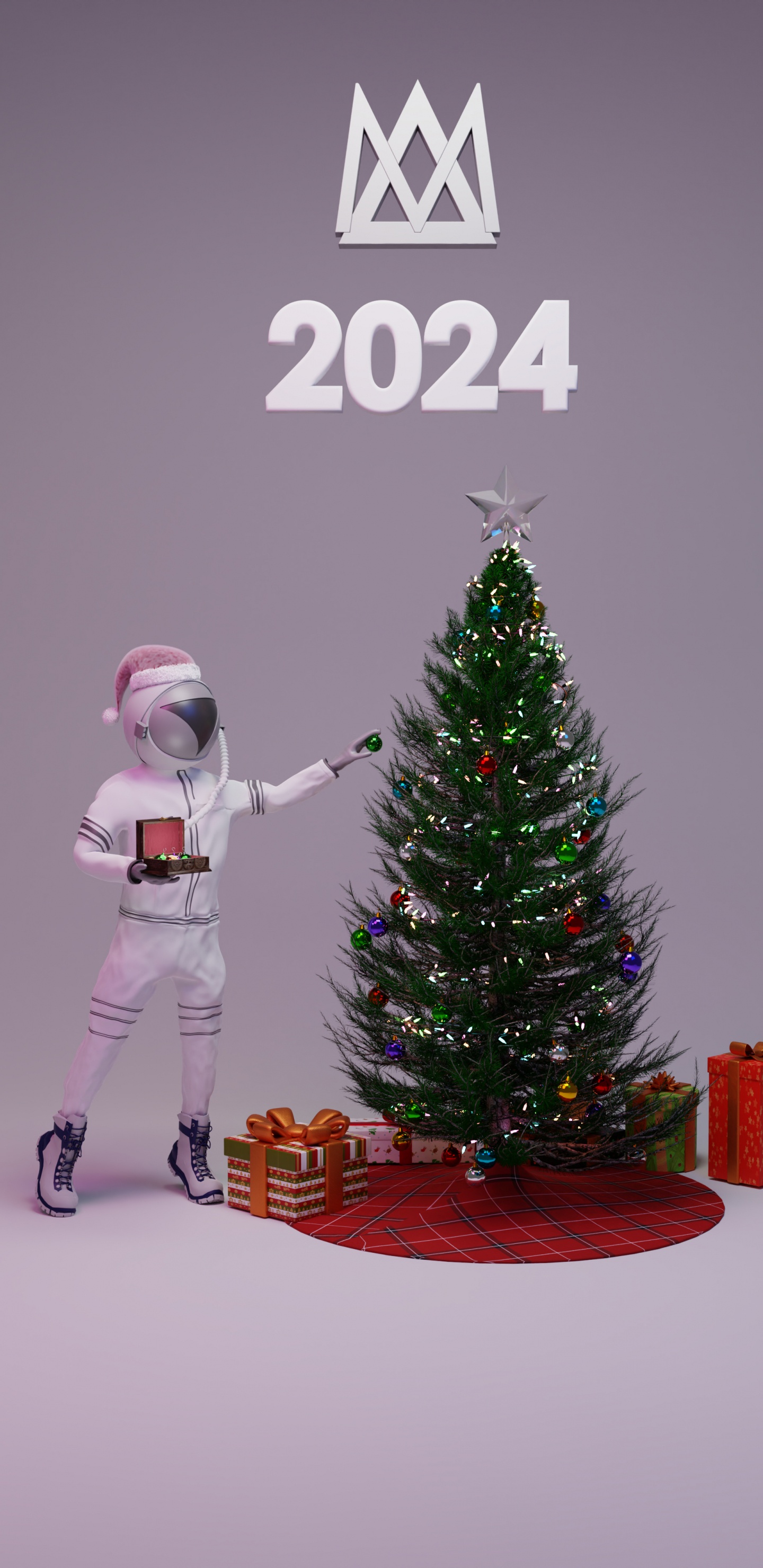 Livre, 3d, Nouvelle Année, Chambre, Design D'intérieur. Wallpaper in 1440x2960 Resolution