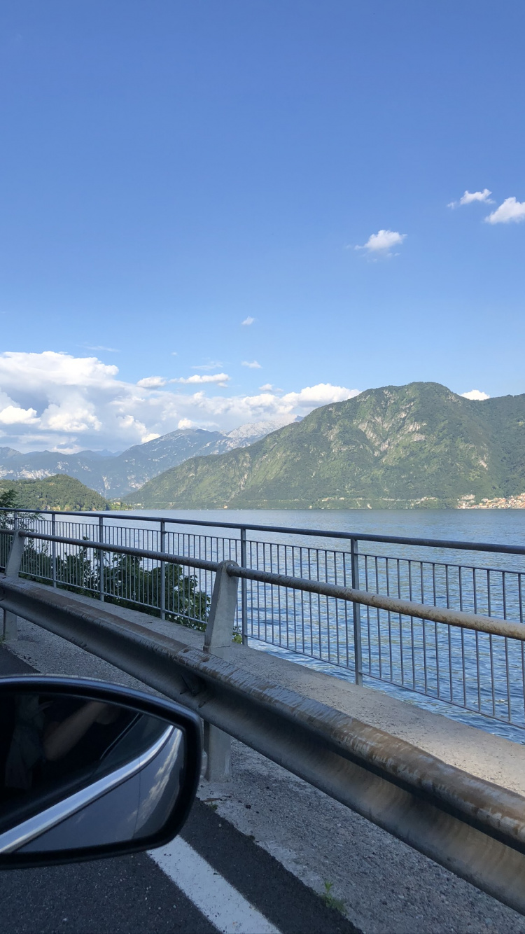 多山的地貌, 高地, 后视镜, 山脉 壁纸 750x1334 允许