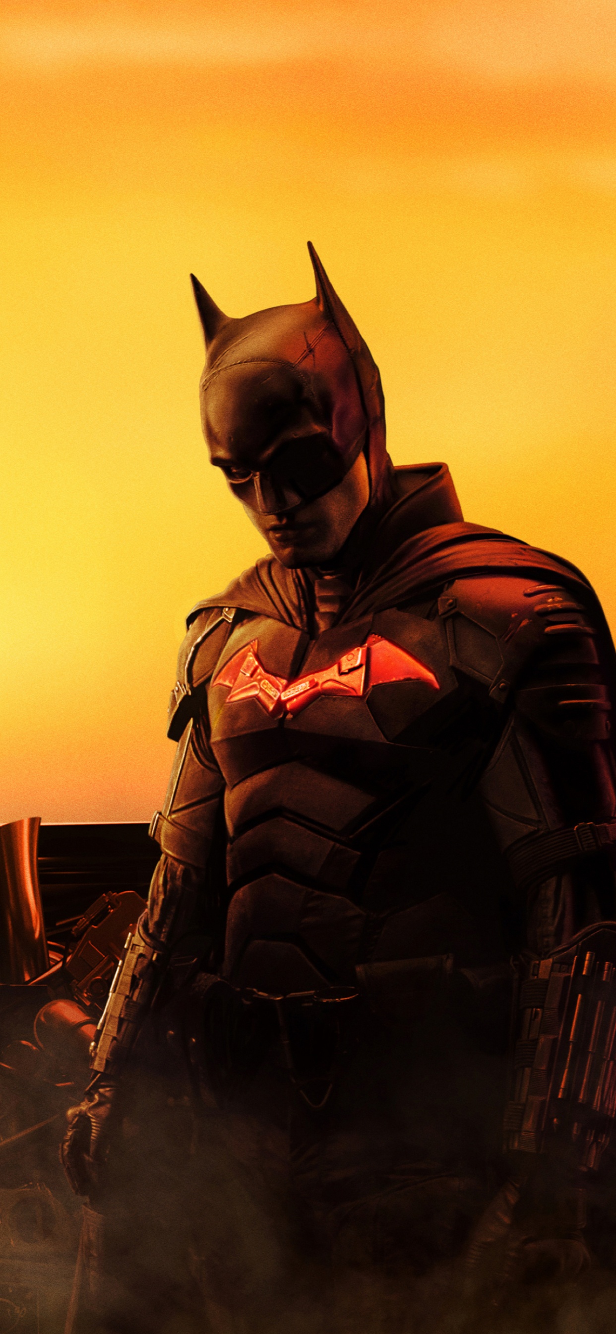 El Batman, Batman, Catwoman, Entonces Kravitz, dc Comics. Wallpaper in 1242x2688 Resolution