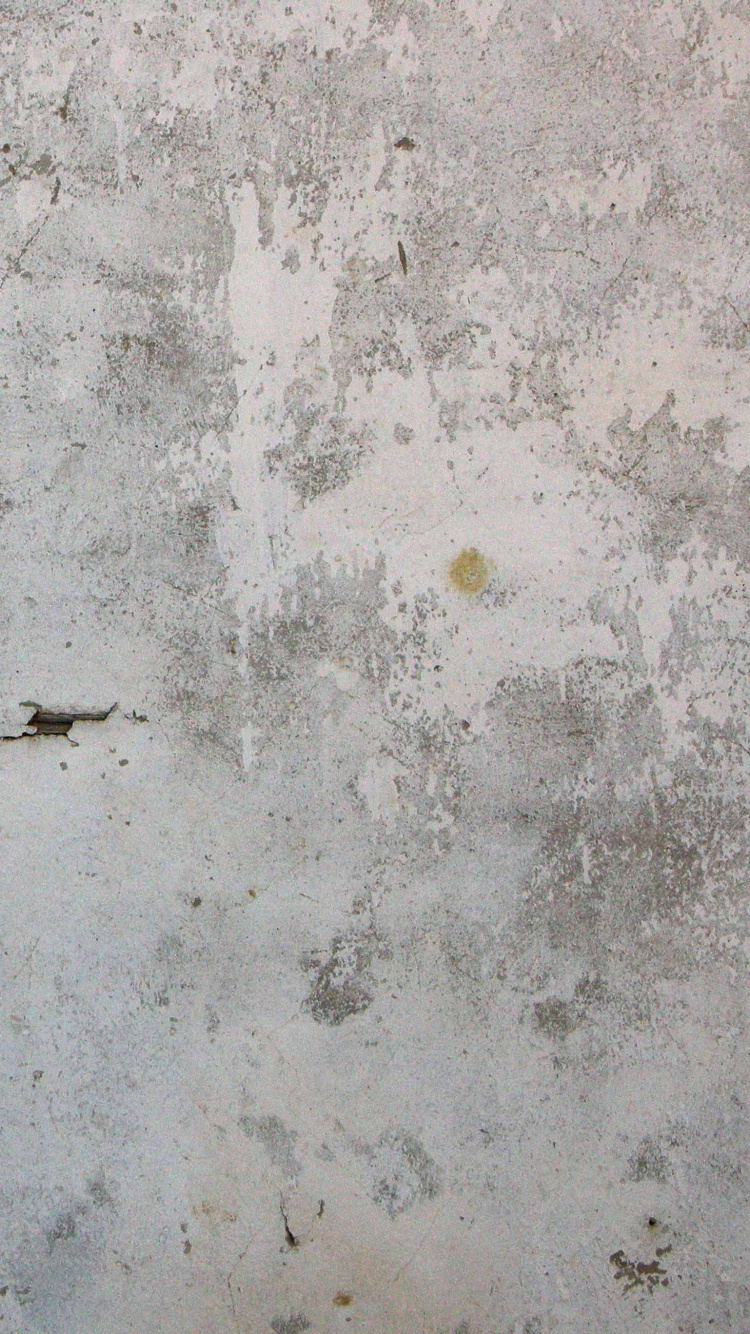 Black and White Concrete Floor. Wallpaper in 750x1334 Resolution