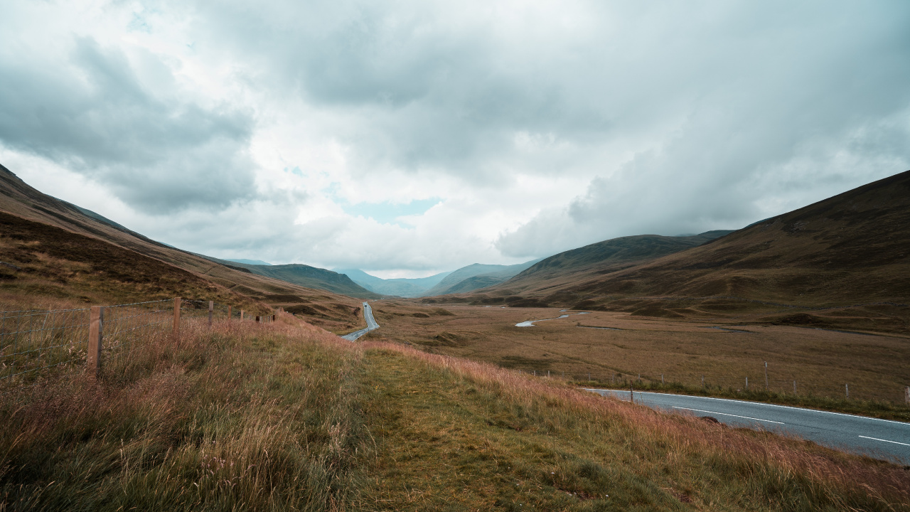 Mountain, Sky, Grassland, Highland, Lake District. Wallpaper in 1280x720 Resolution