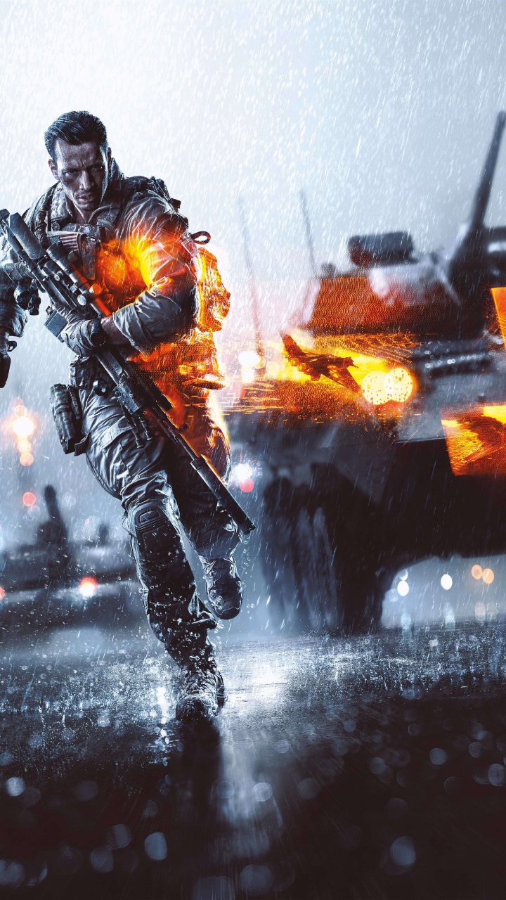Battlefield Hardline, Champ de Bataille 1, Electronic Arts, Soldat, Les Jeux Vidéo. Wallpaper in 720x1280 Resolution