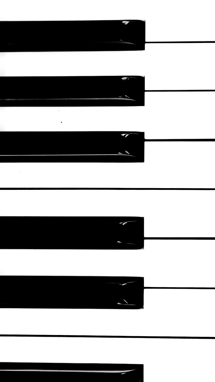 钢琴, 键盘, 平行的, 乐器, 黑色和白色的 壁纸 750x1334 允许
