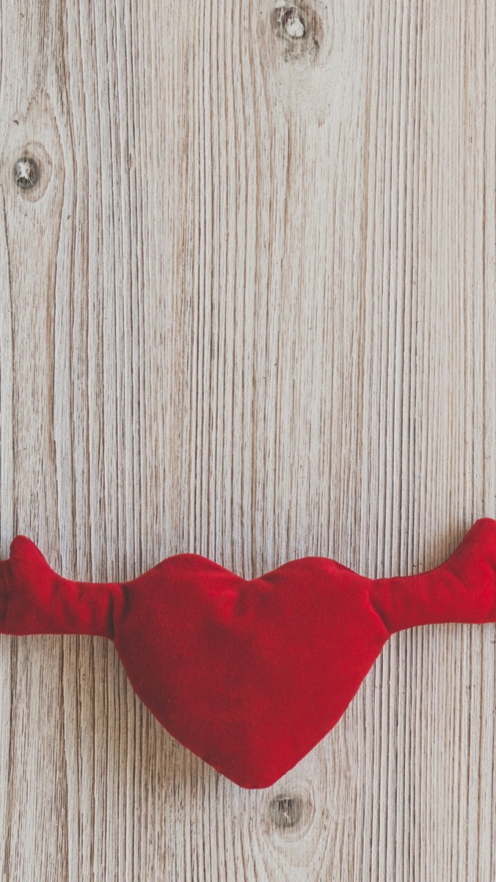 Coraz, Regalo, Rojo, Amor, el Día de San Valentín. Wallpaper in 720x1280 Resolution