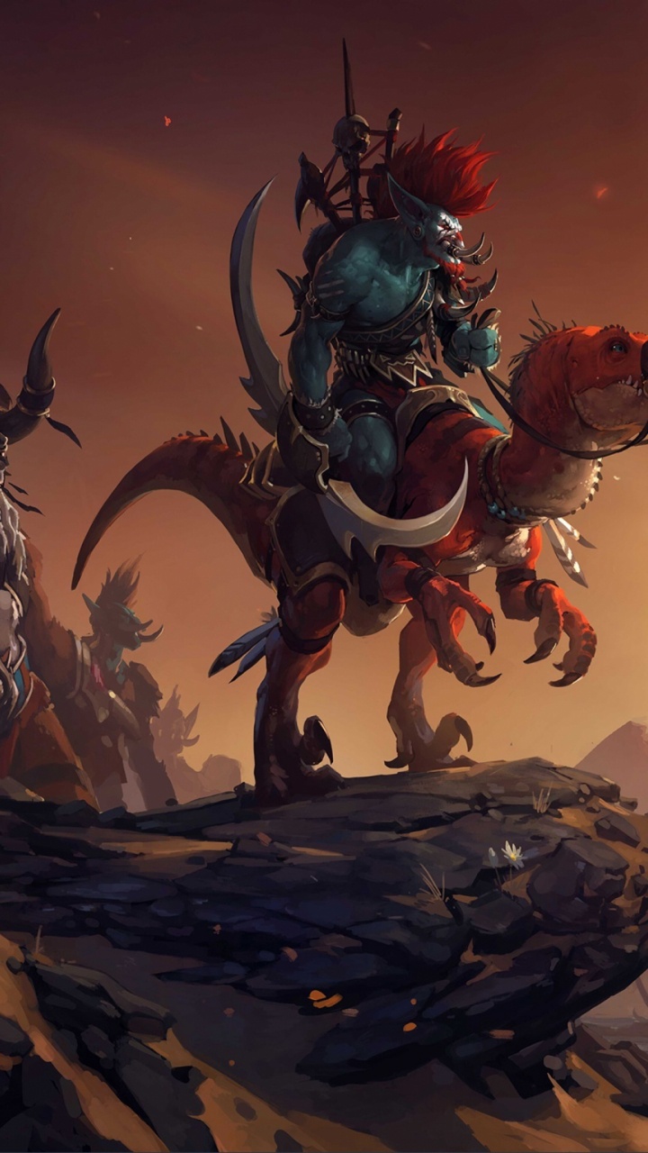 世界的魔兽, 神秘的生物, 灭绝, 天空, 扩展包 壁纸 720x1280 允许