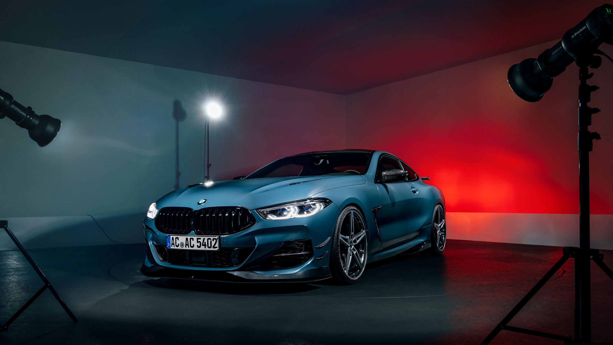 Graues Bmw m3 Coupé. Wallpaper in 2560x1440 Resolution