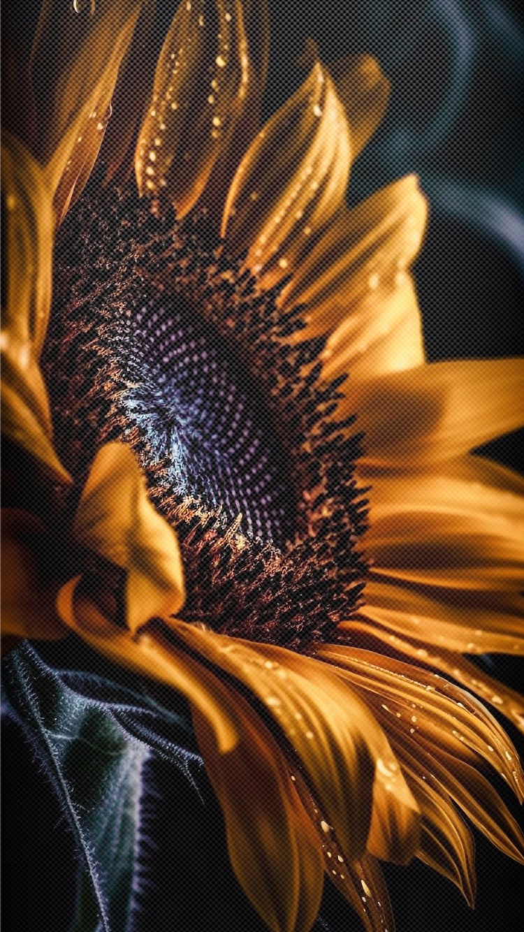 Pétalo, de Cerca, la Floración de la Planta, Arte, Patrón. Wallpaper in 750x1334 Resolution