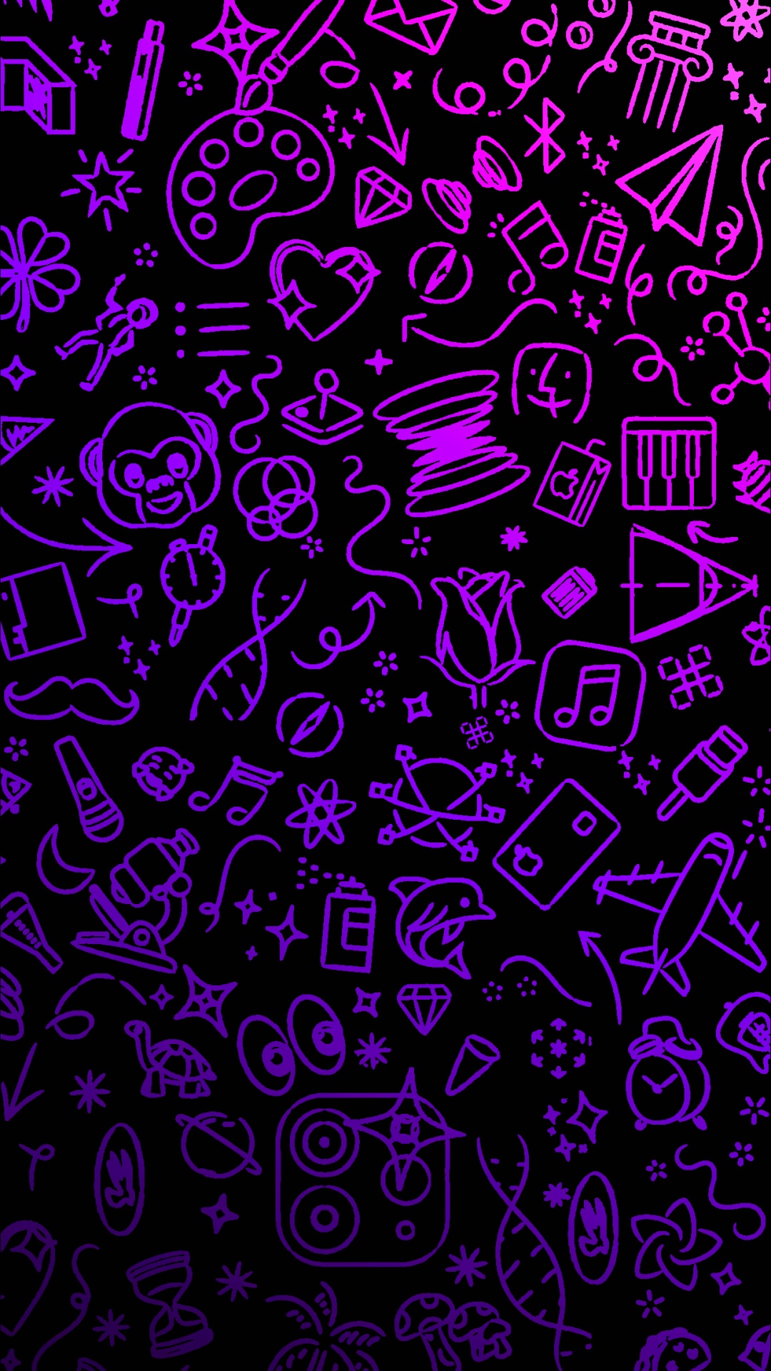 Purple, Art, Magenta, Cercle, Arts Visuels. Wallpaper in 1080x1920 Resolution