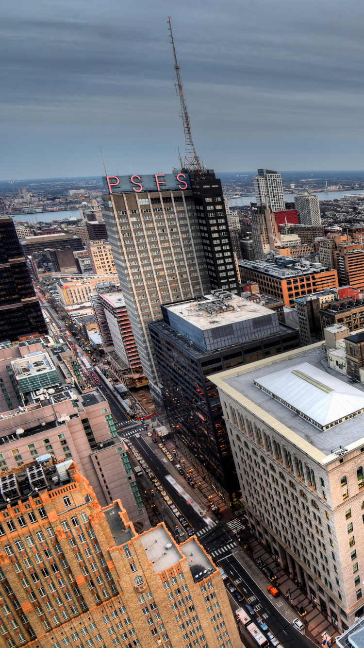 Urban Area, Skyscraper, Building, Cloud, Daytime. Wallpaper in 750x1334 Resolution