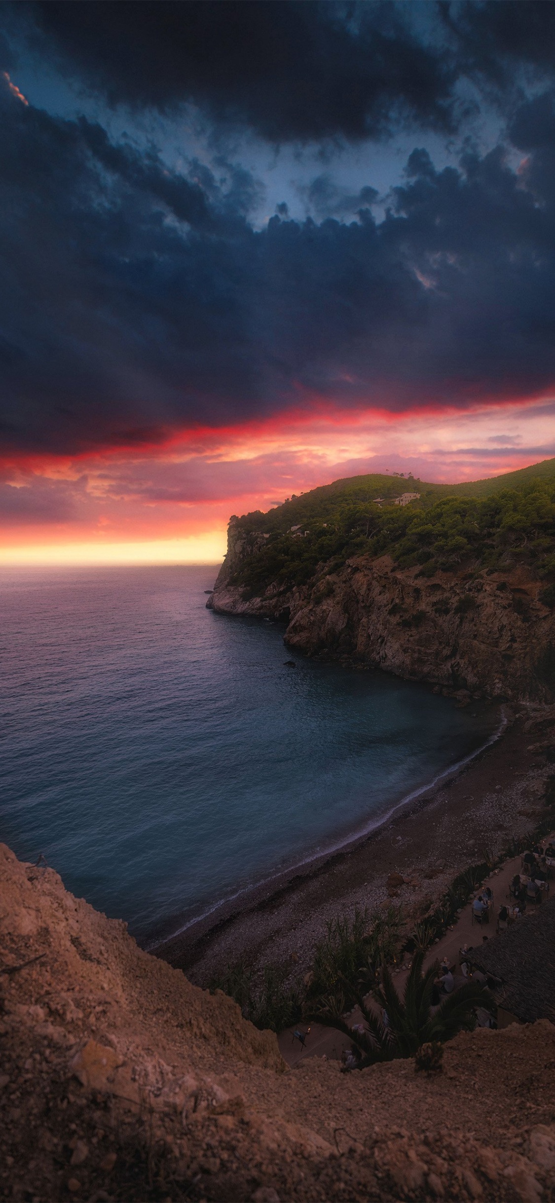 Agua, Ambiente, Naturaleza, Paisaje Natural, Atardecer. Wallpaper in 1125x2436 Resolution