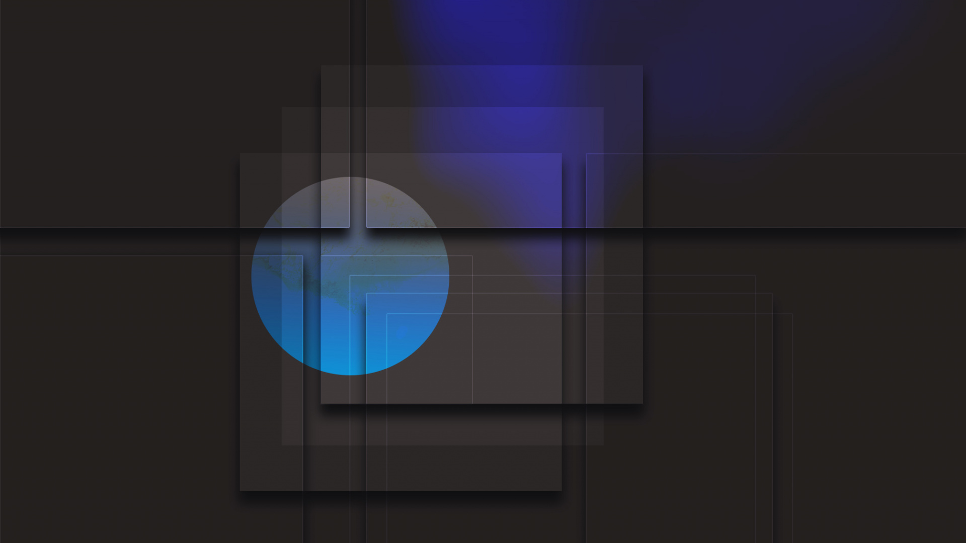 Blaue Und Weiße Herzillustration. Wallpaper in 1920x1080 Resolution