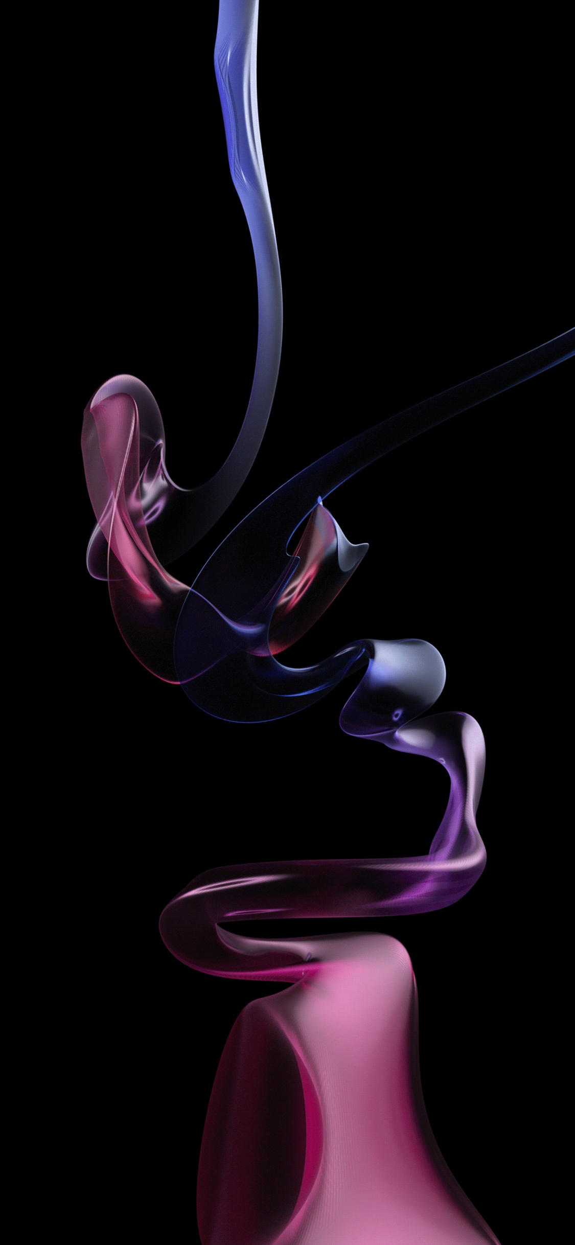 Smoke, Purple, Magenta, Colorfulness, Carmine. Wallpaper in 1125x2436 Resolution