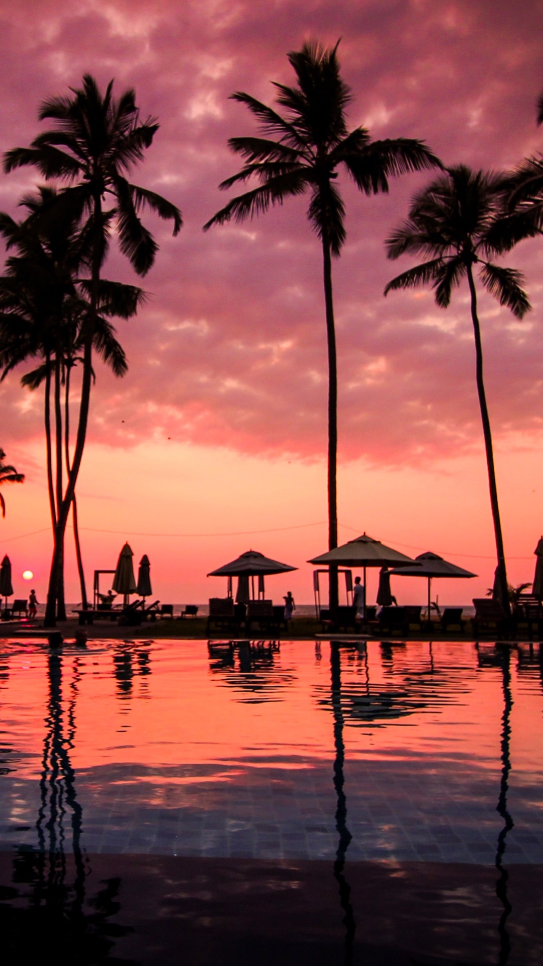 Agua, Ambiente, Afterglow, Naturaleza, Atardecer. Wallpaper in 1080x1920 Resolution