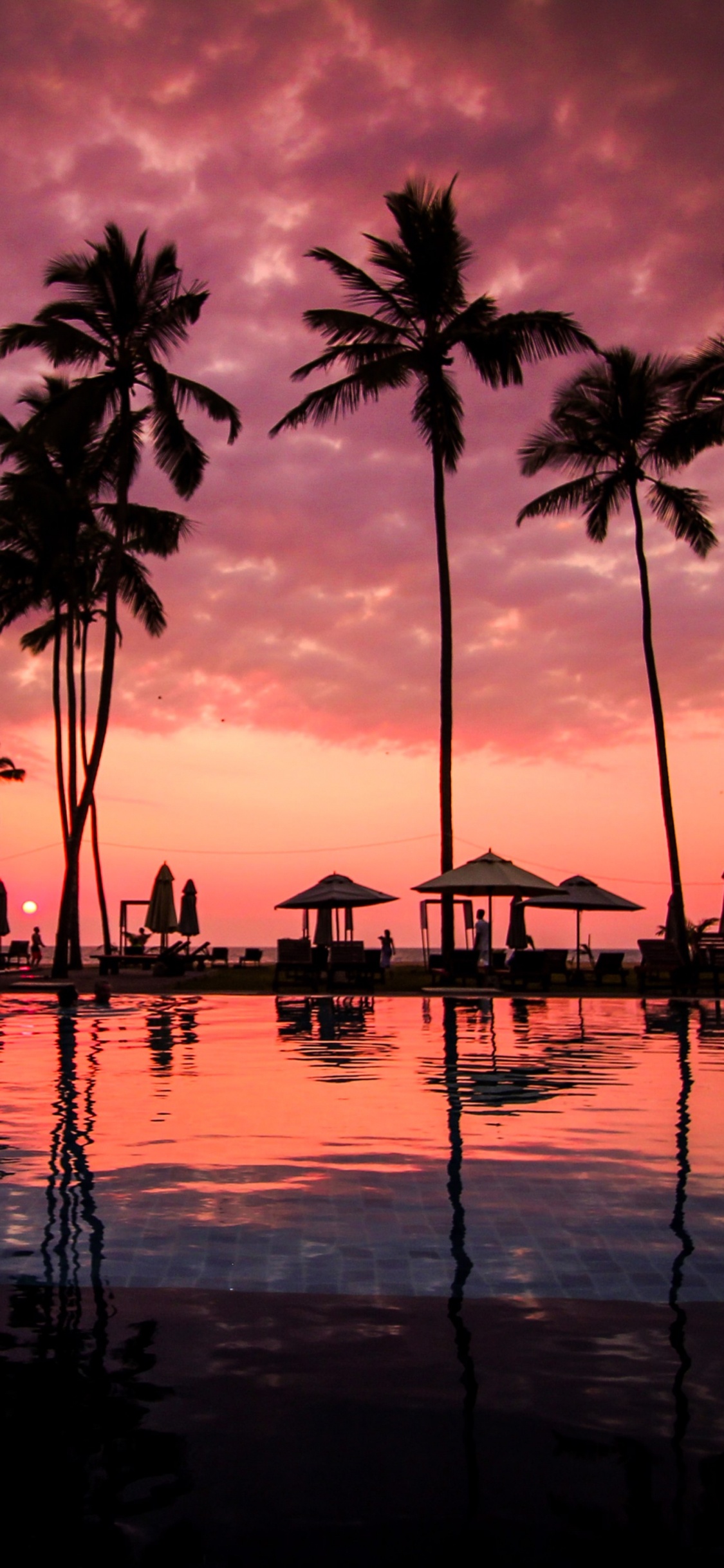 Agua, Ambiente, Afterglow, Naturaleza, Atardecer. Wallpaper in 1125x2436 Resolution