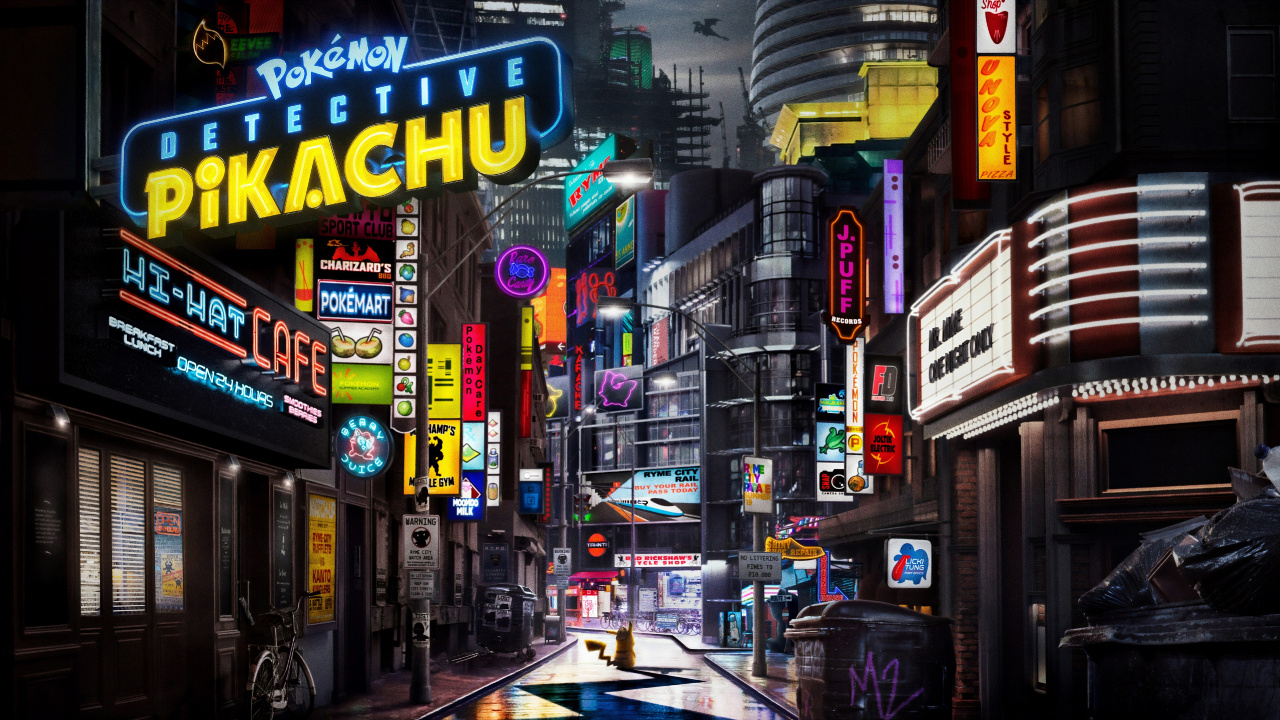 Détective Pokmon Pikachu, Tim Goodman, Détective Pikachu, Affiche, Continuer. Wallpaper in 1280x720 Resolution