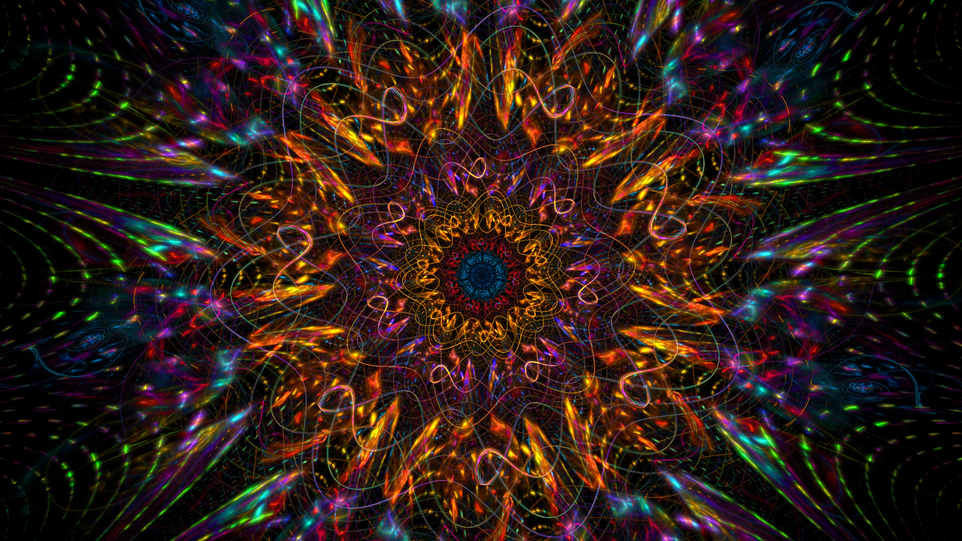 Peinture Abstraite Violette et Bleue. Wallpaper in 1920x1080 Resolution