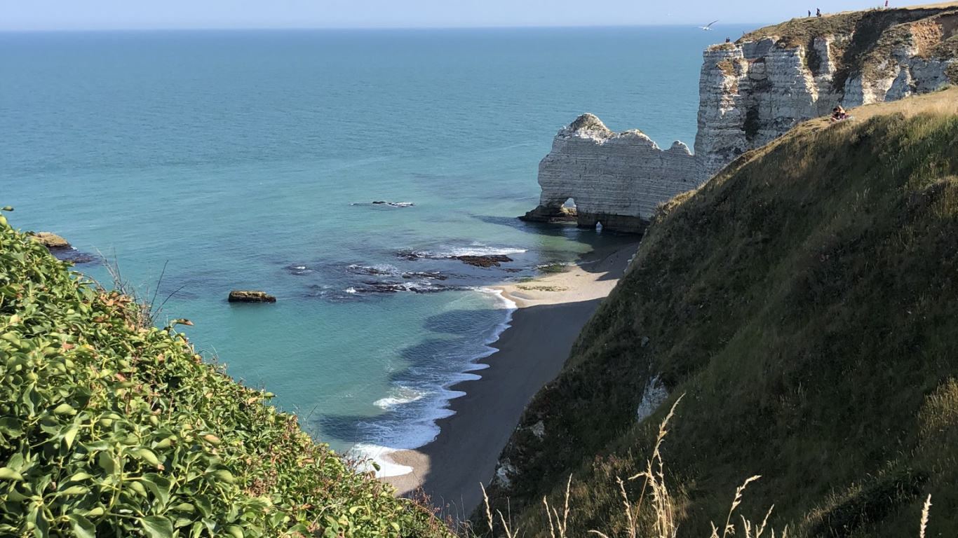 海岸, 安装的风景, 大海, 海角, 岬 壁纸 1366x768 允许