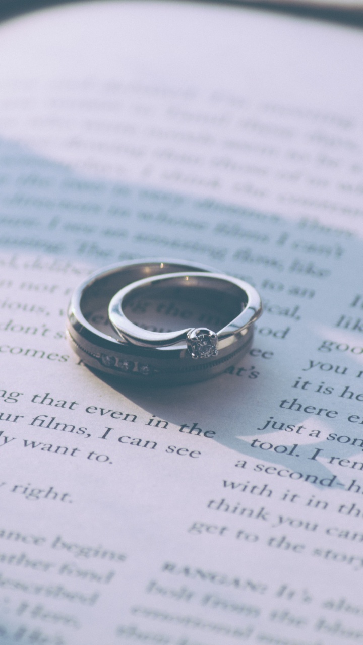 Anneau, Bague de Mariage, Bague de Fiançailles, Texte, Accessoire de Mode. Wallpaper in 720x1280 Resolution