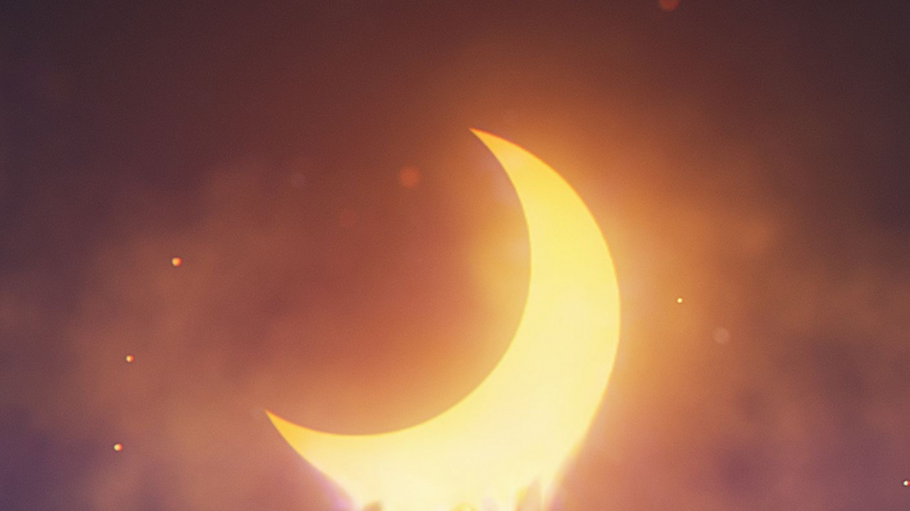 Nature, Atmosphere, Moon, Natural Environment, Natural Landscape. Wallpaper in 1280x720 Resolution