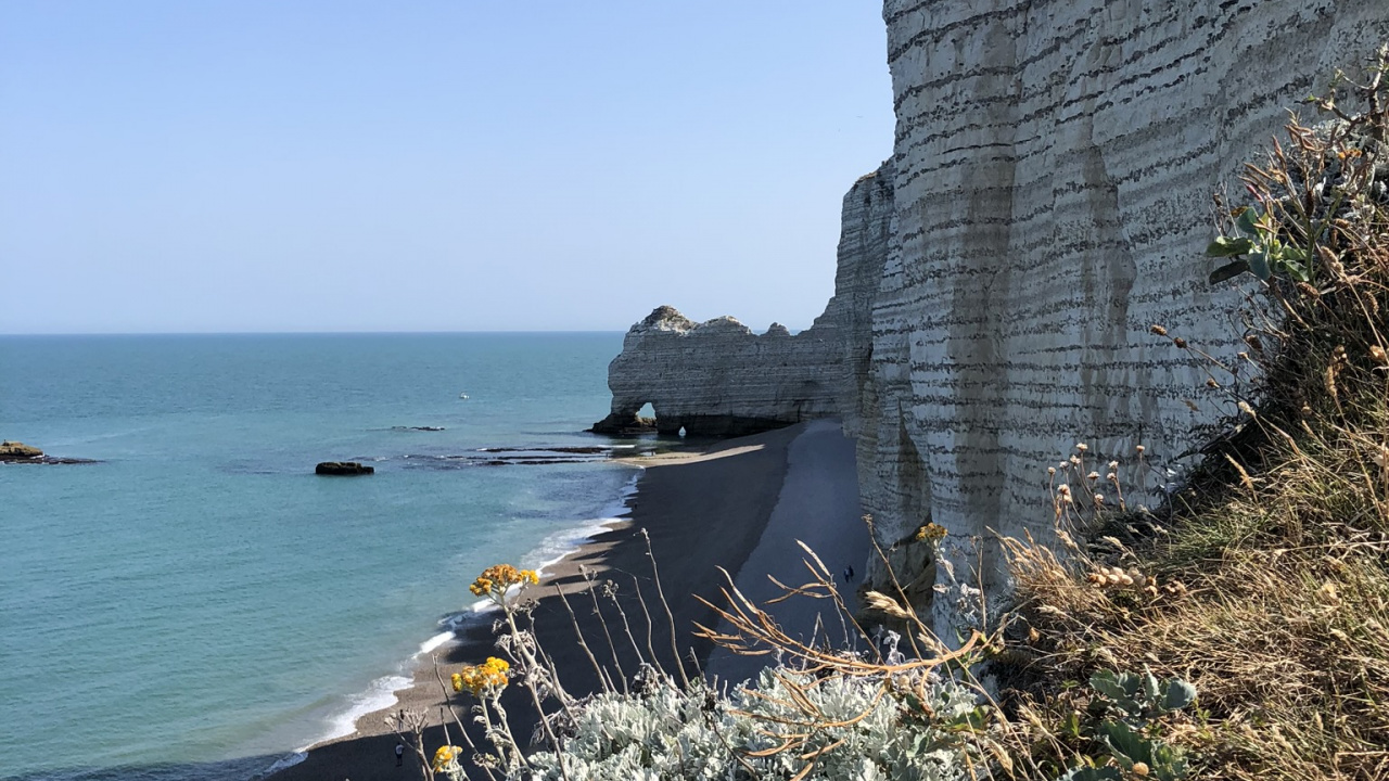 Coast, Promontory, Body of Water, Rock, Headland. Wallpaper in 1280x720 Resolution