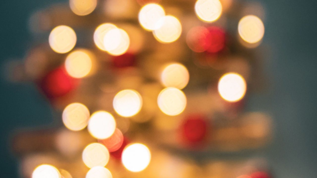 Nochevieja, Navidad, El Día De Navidad, Luces de Navidad, Chuchería. Wallpaper in 1280x720 Resolution