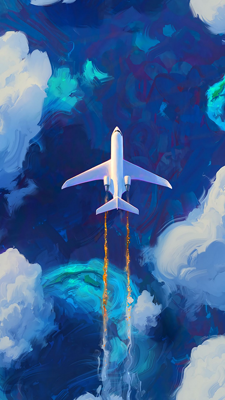 Avion, Vol, Aviation, Air Voyage, Les Ressources en Eau. Wallpaper in 750x1334 Resolution