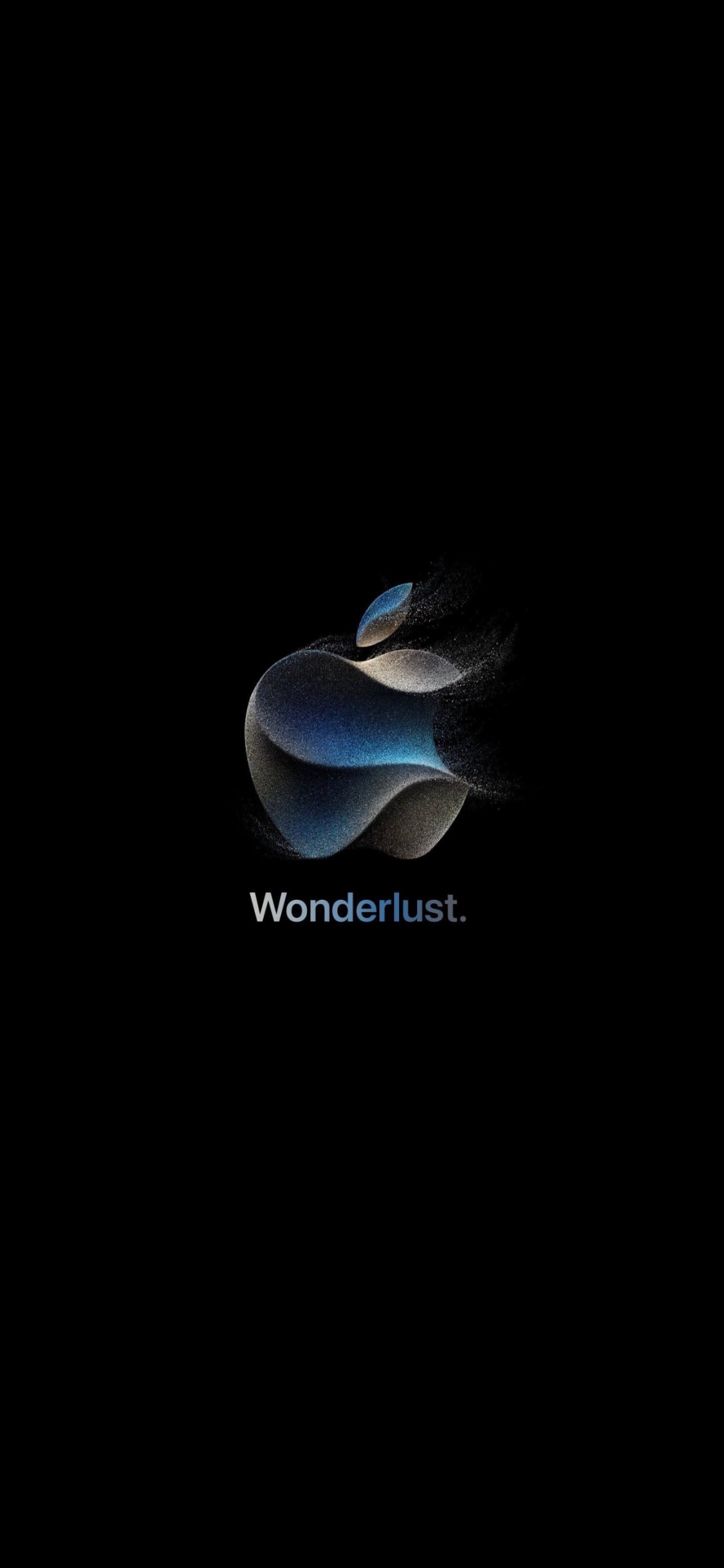 Apple’s Wonderlust Event Wallpaper With Slogan. Wallpaper in 1125x2436 Resolution