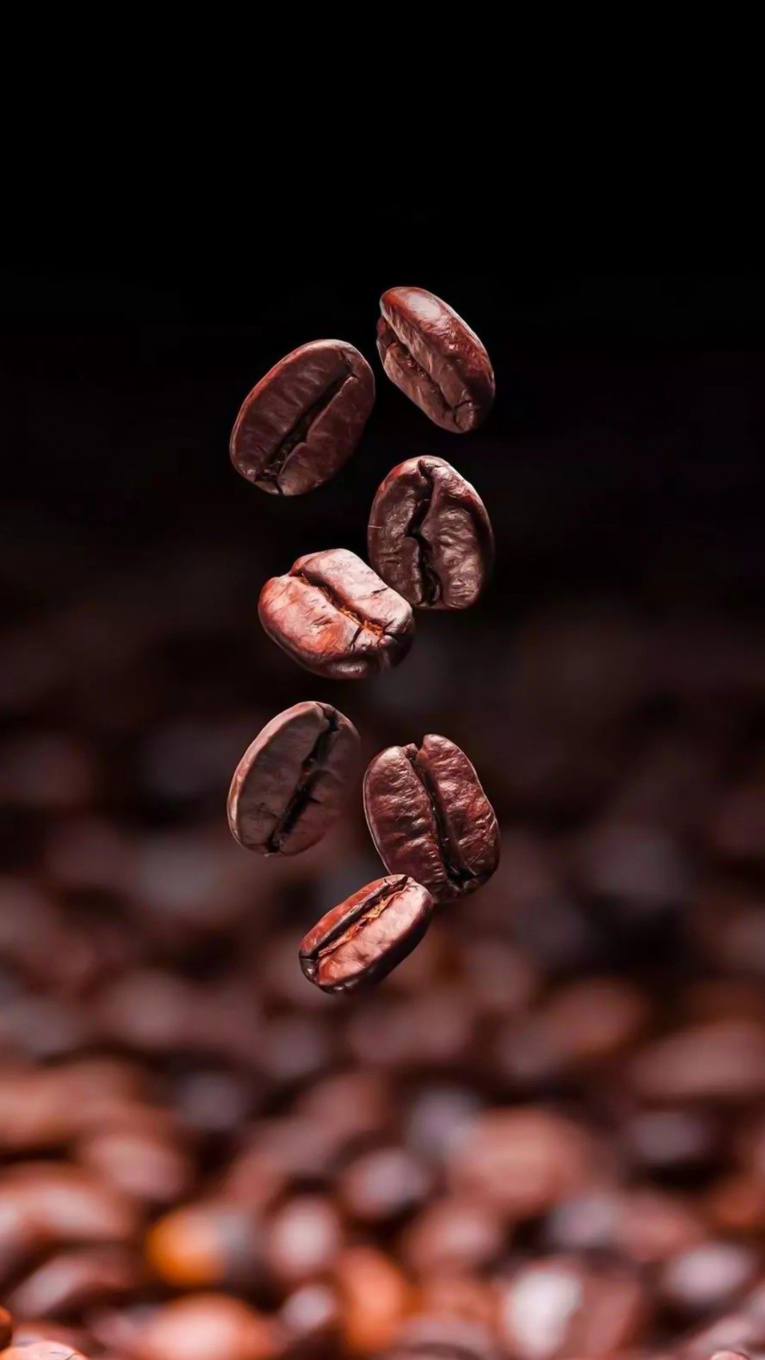 Kakaobohne, Kaffee, Geröstet, Dunkler Röstkaffee, Espresso. Wallpaper in 1080x1920 Resolution