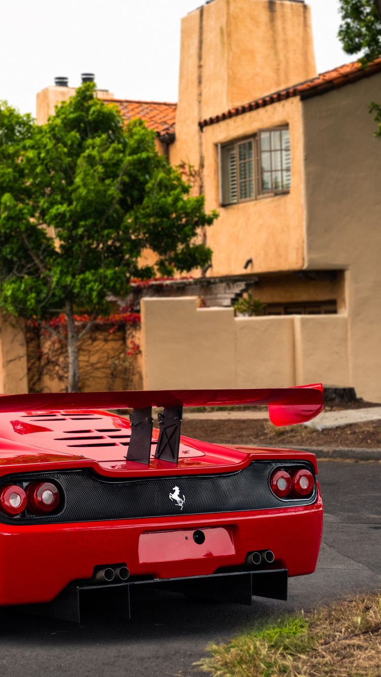Ferrari F50, Car, Enzo Ferrari, Ferrari, Ferrari F40. Wallpaper in 750x1334 Resolution