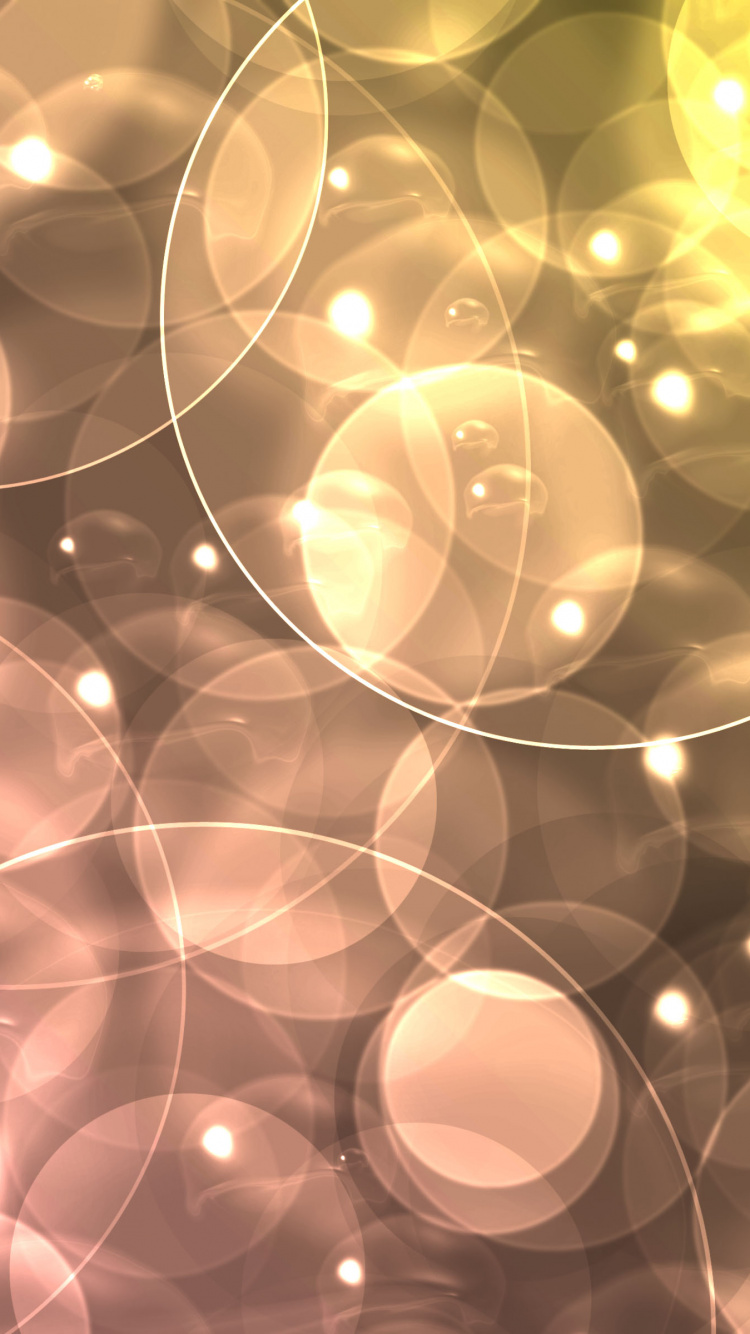 Bokeh de Luz Rosa y Blanca. Wallpaper in 750x1334 Resolution