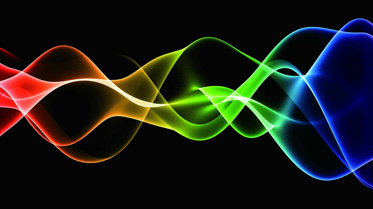 Blue Green and Orange Light. Wallpaper in 1280x720 Resolution