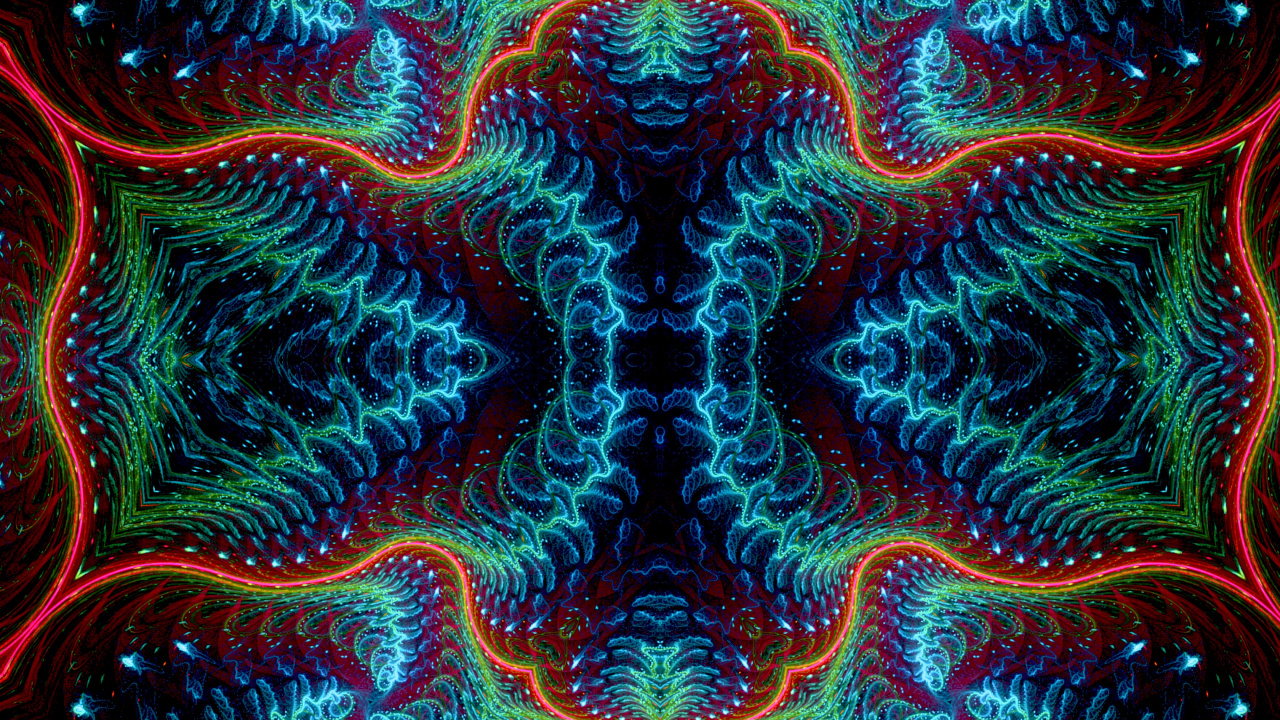 Blue and Red Abstract Painting. Wallpaper in 1280x720 Resolution
