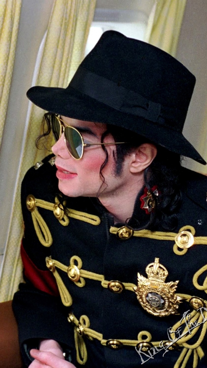 Michael Jackson, Sombrero, Arnés, Accesorio de Moda, Sombrero de Traje. Wallpaper in 720x1280 Resolution