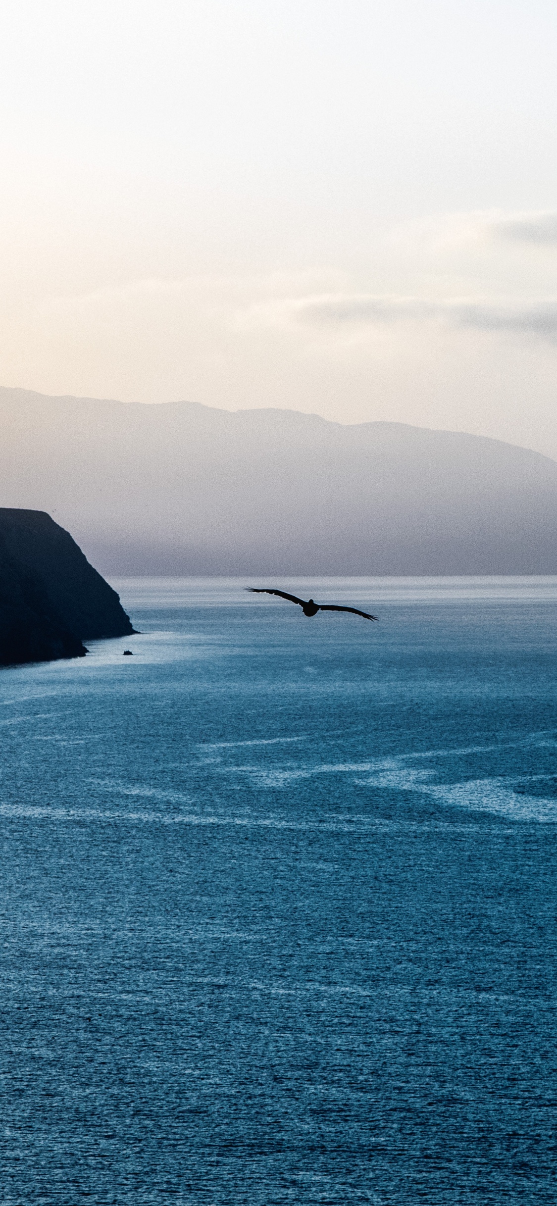 Gewässer, Meer, Ozean, Horizont, Blau. Wallpaper in 1125x2436 Resolution