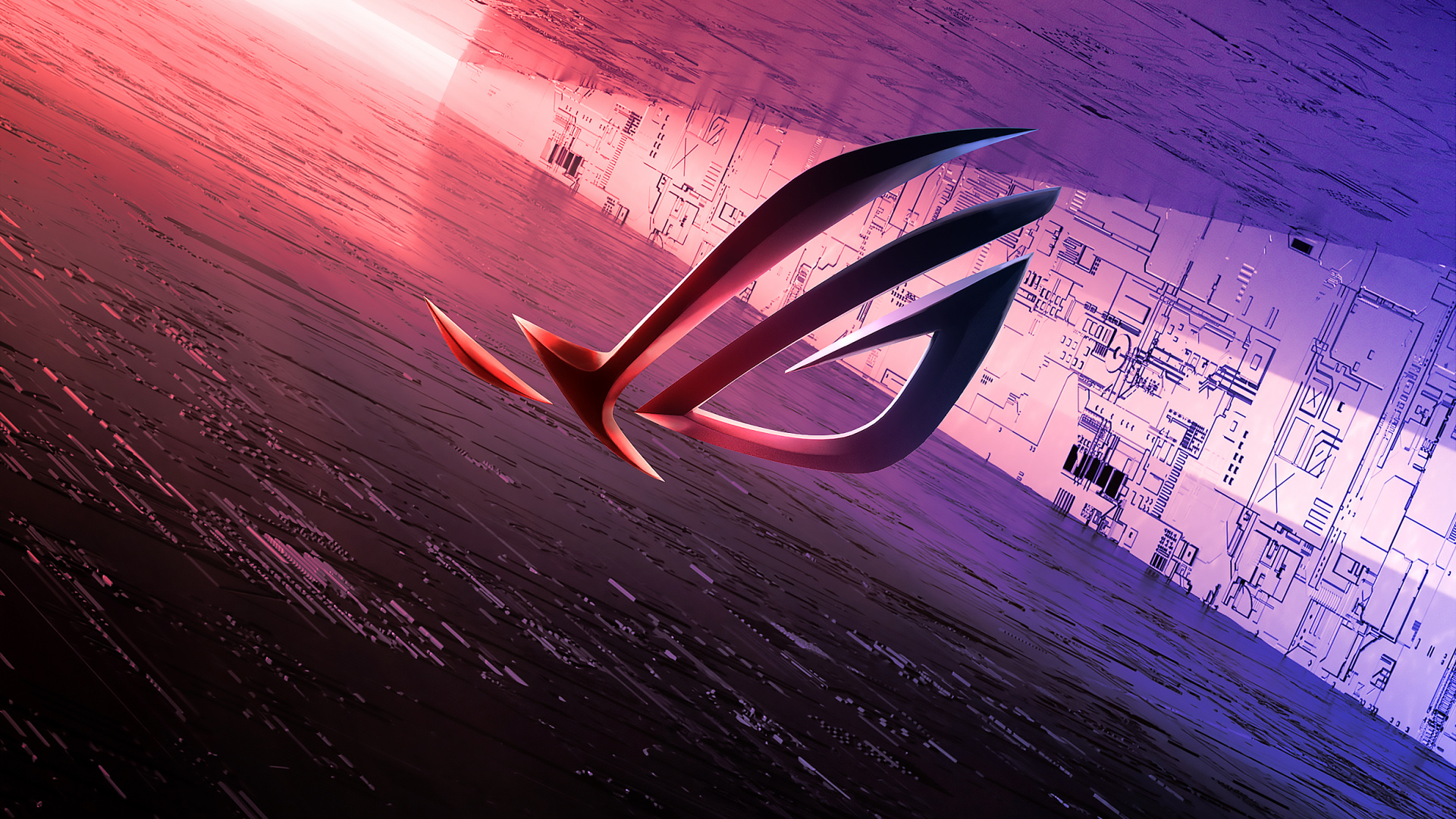 Asus, Tablet, ROG STRIX-Serie, Atmosphäre, Purpur. Wallpaper in 1920x1080 Resolution