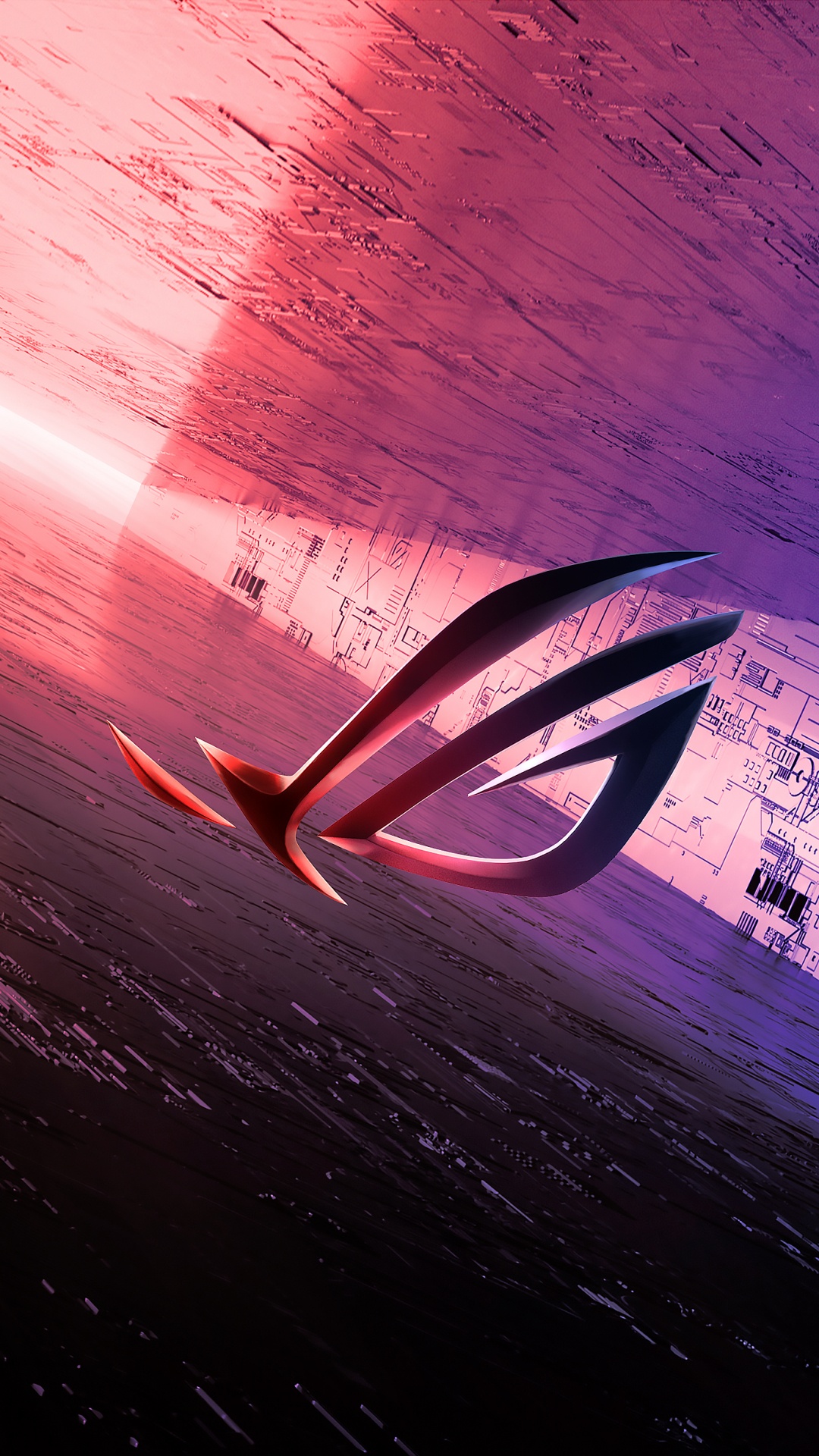 Asus, Tablet, ROG STRIX Series, Atmosphere, Purple. Wallpaper in 1080x1920 Resolution