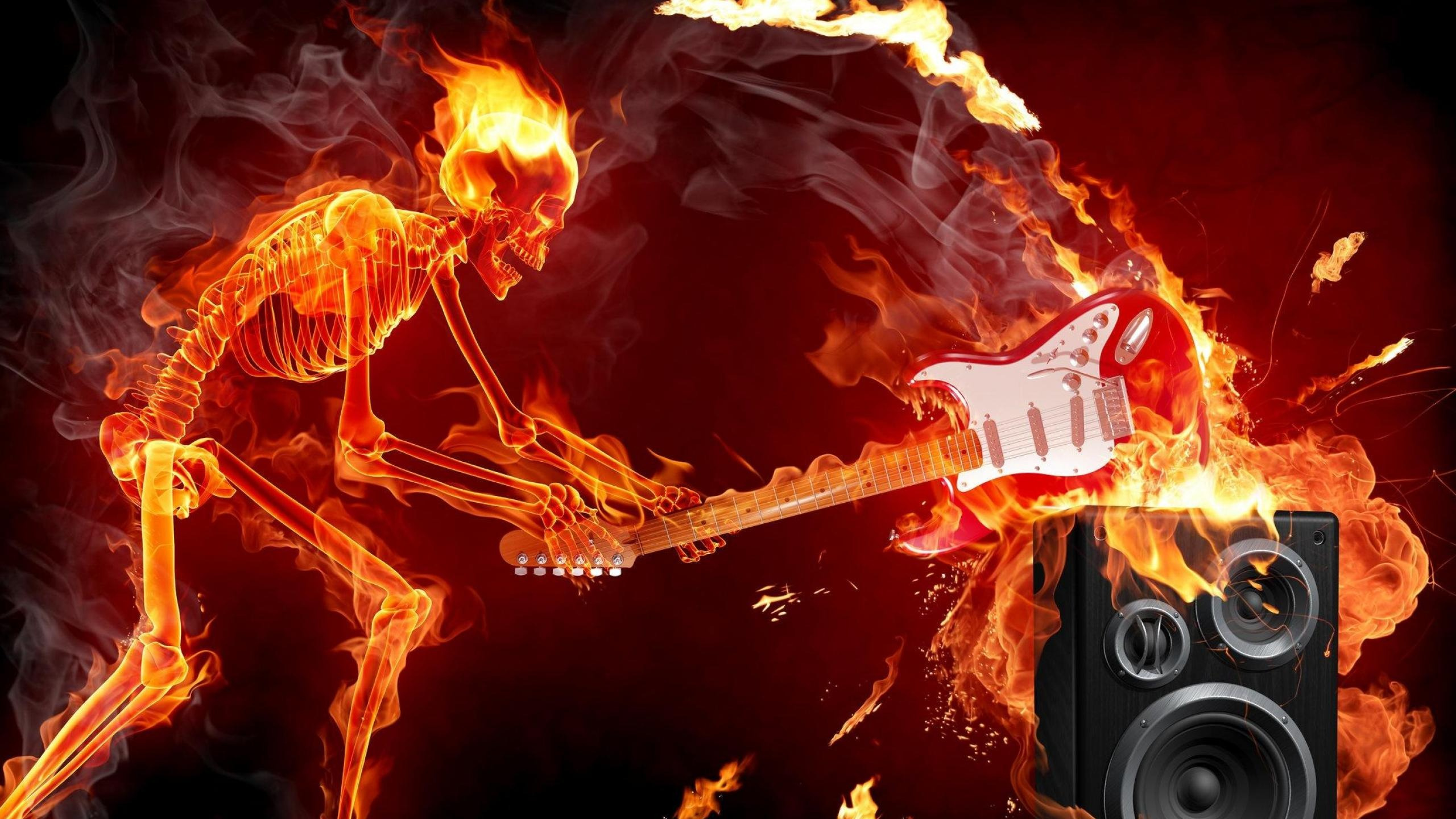 Flamme, Hitze, Feuer, Explosives Material, Schwermetall. Wallpaper in 2560x1440 Resolution