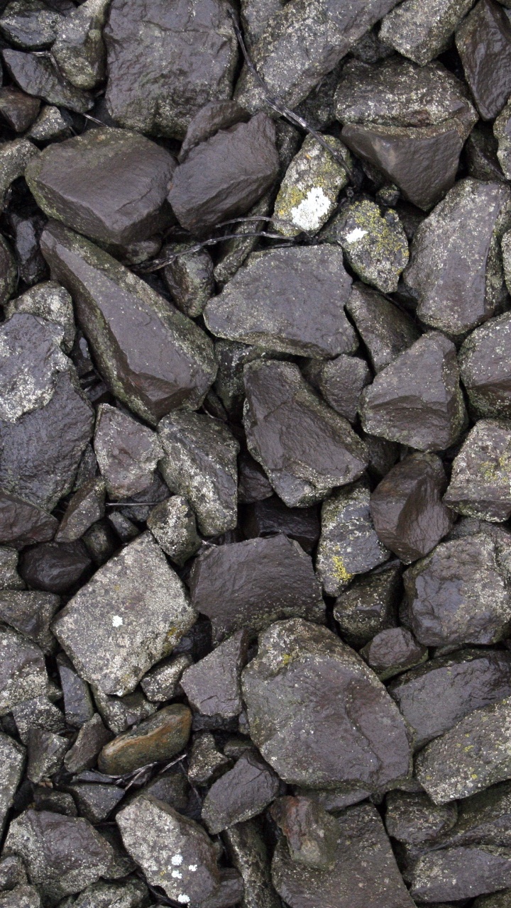 Brown and Gray Stone Fragments. Wallpaper in 720x1280 Resolution