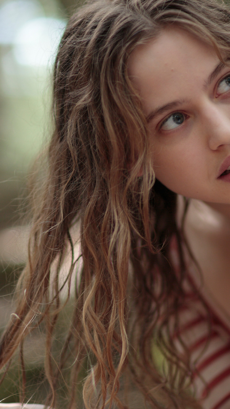 Lou de Laage, Lou de Lage, The Wait, Actor, Lip. Wallpaper in 750x1334 Resolution